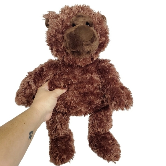 Gund Other - Vtg GUND plush Dark brown cuddle Bear
